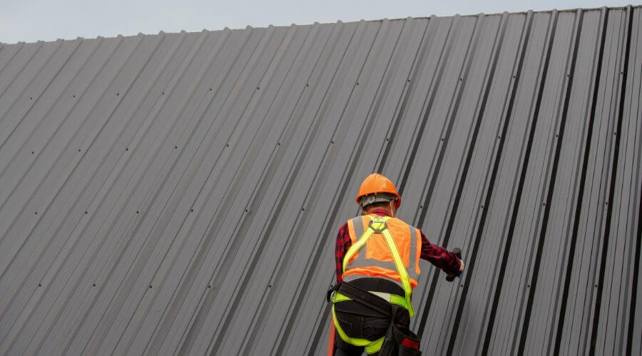 Professional metal roof installation services in West Springfield, PA
